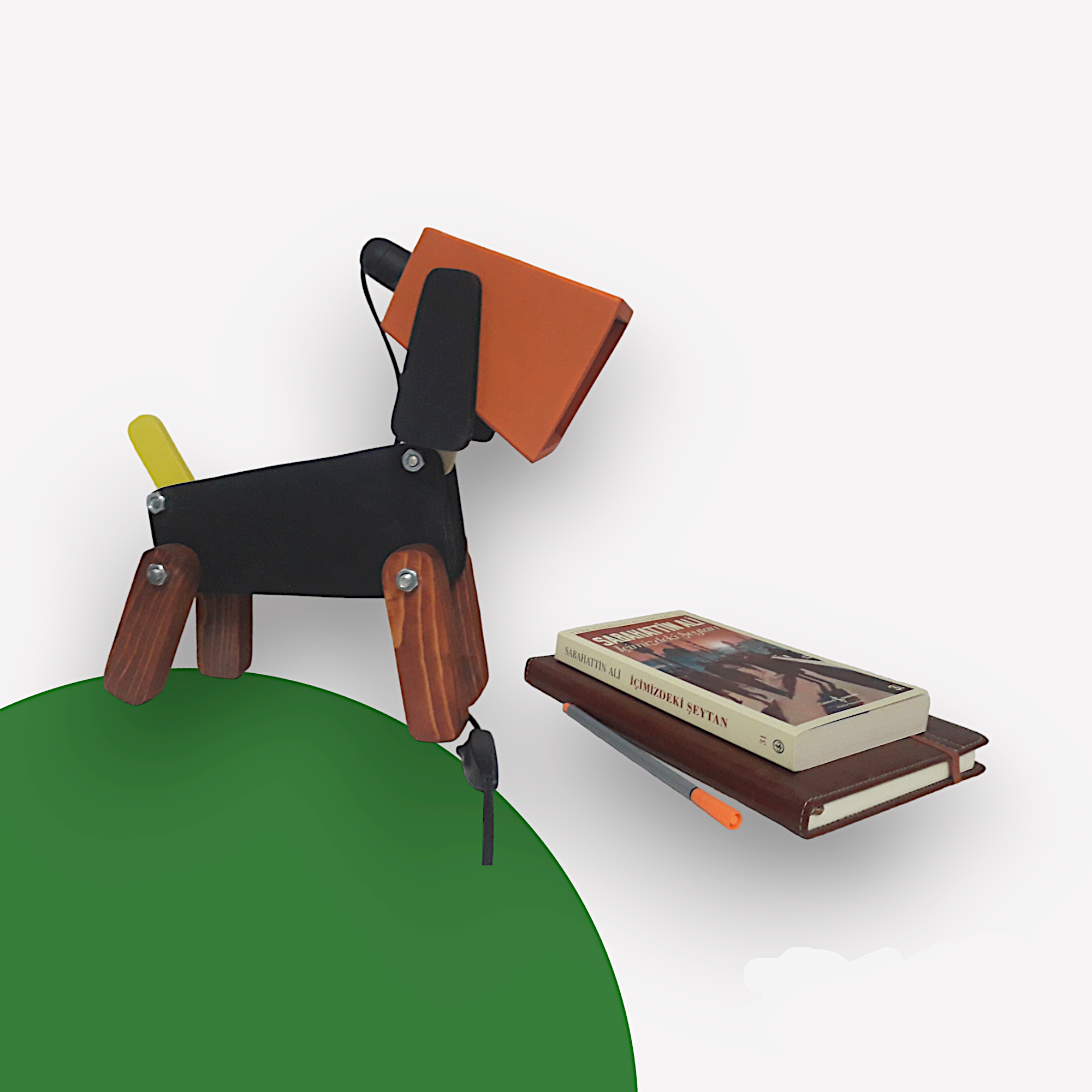 Pop Art Köpek Masa Lambası