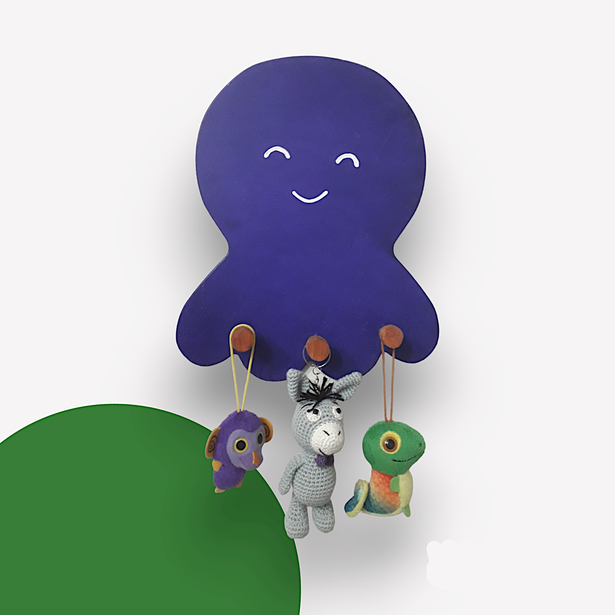 Octo Ahtapot Figürü Anahtarlık