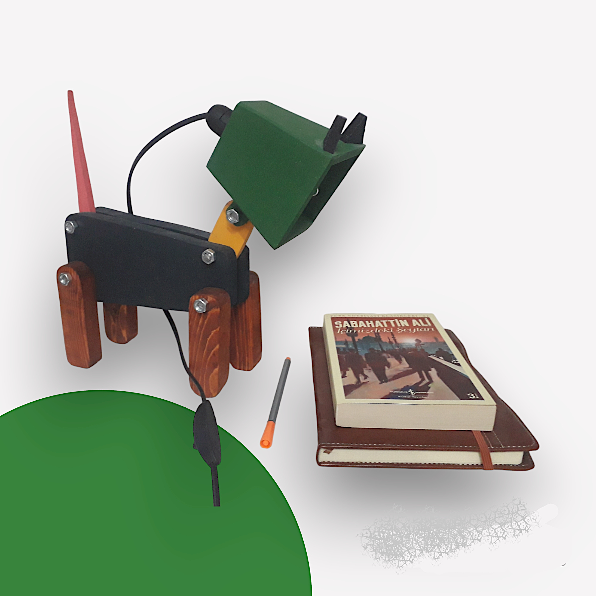 Pop Art Kedi Masa Lambası