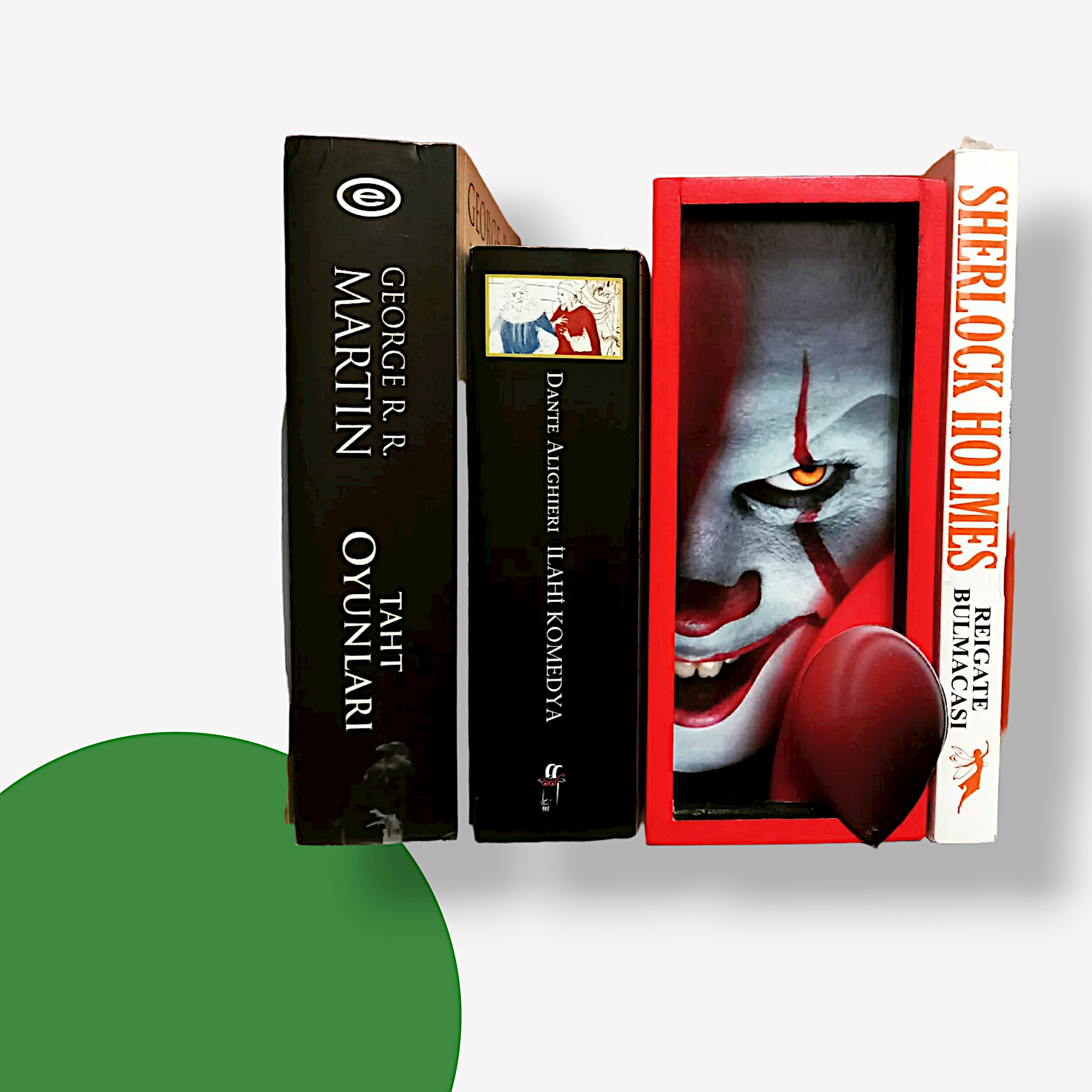 Penny Kitaplık Süsü Kırmızı